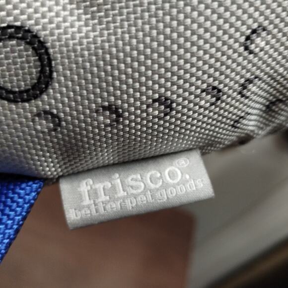 Frisco by Chewy Ballistic Nylon Plush Squeaky Crinkle Fins Rocket Ship Dog Toy - Picture 4 of 5